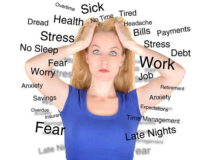 Stressed Woman